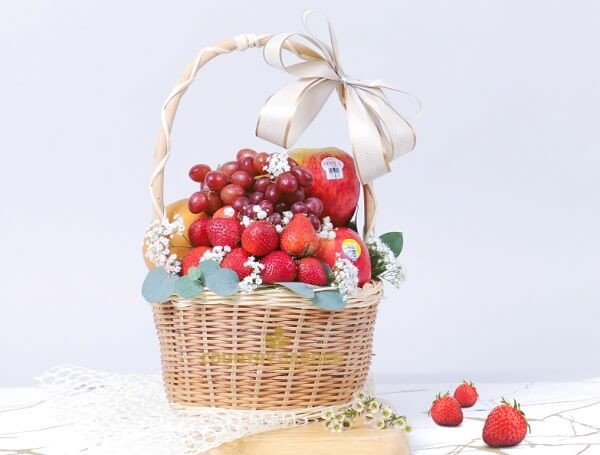 Cách gói giỏ quà trái cây đẹp đơn giản và dễ thực hiện