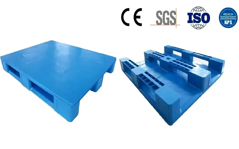 Pallet nhựa là loại pallet được làm từ chất liệu nhựa composite cao cấp.