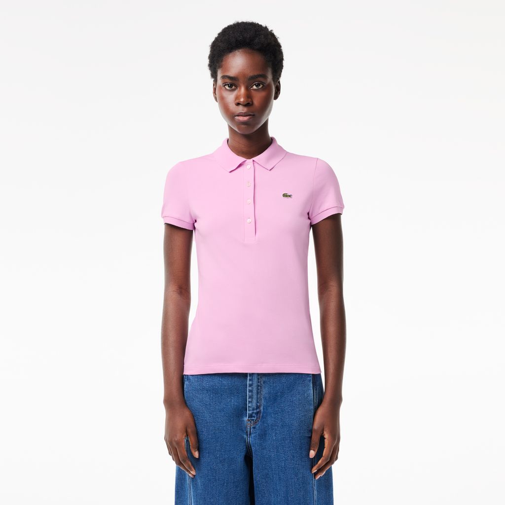Áo thun polo Lacoste Slim Fit dành cho nữ L.12.D