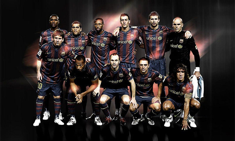 Barcelona 2009 với lối chơi Tiki-taka