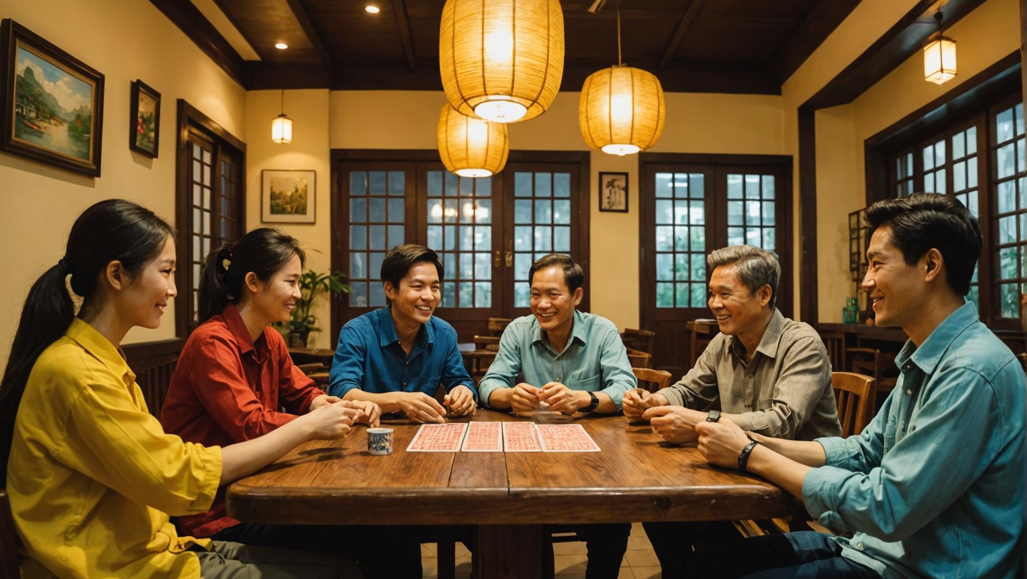 Giải thích Phỏm trong tiếng Anh là Gin Rummy